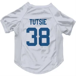 Indianapolis Colts Michael Tutsie White Pet Jersey for Dog & Cat