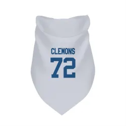 Indianapolis Colts Micheal Clemons White Pet Bandana for Dog & Cat