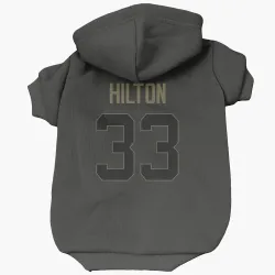 Indianapolis Colts Mike Hilton Black Service Pet Hoodie for Dog & Cat