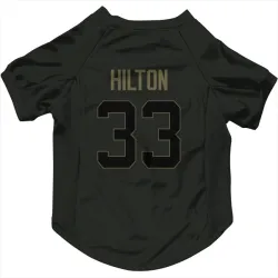 Indianapolis Colts Mike Hilton Black Service Pet Jersey for Dog & Cat
