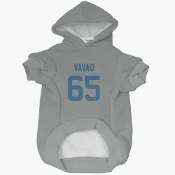 Indianapolis Colts Mose Vavao Gray Pet Hoodie for Dog & Cat