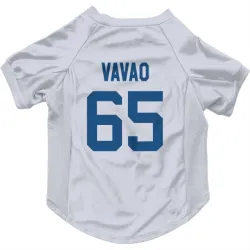 Indianapolis Colts Mose Vavao White Pet Jersey for Dog & Cat
