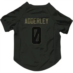 Indianapolis Colts Nasir Adderley Black Service Pet Jersey for Dog & Cat
