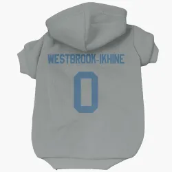 Indianapolis Colts Nick Westbrook-Ikhine Gray Pet Hoodie for Dog & Cat
