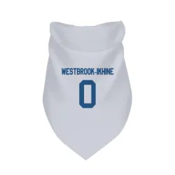 Indianapolis Colts Nick Westbrook-Ikhine White Pet Bandana for Dog & Cat