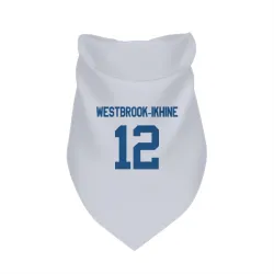 Indianapolis Colts Nick Westbrook-Ikhine White Pet Bandana for Dog & Cat