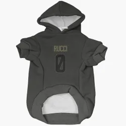 Indianapolis Colts Nolan Rucci Black Service Pet Hoodie for Dog & Cat
