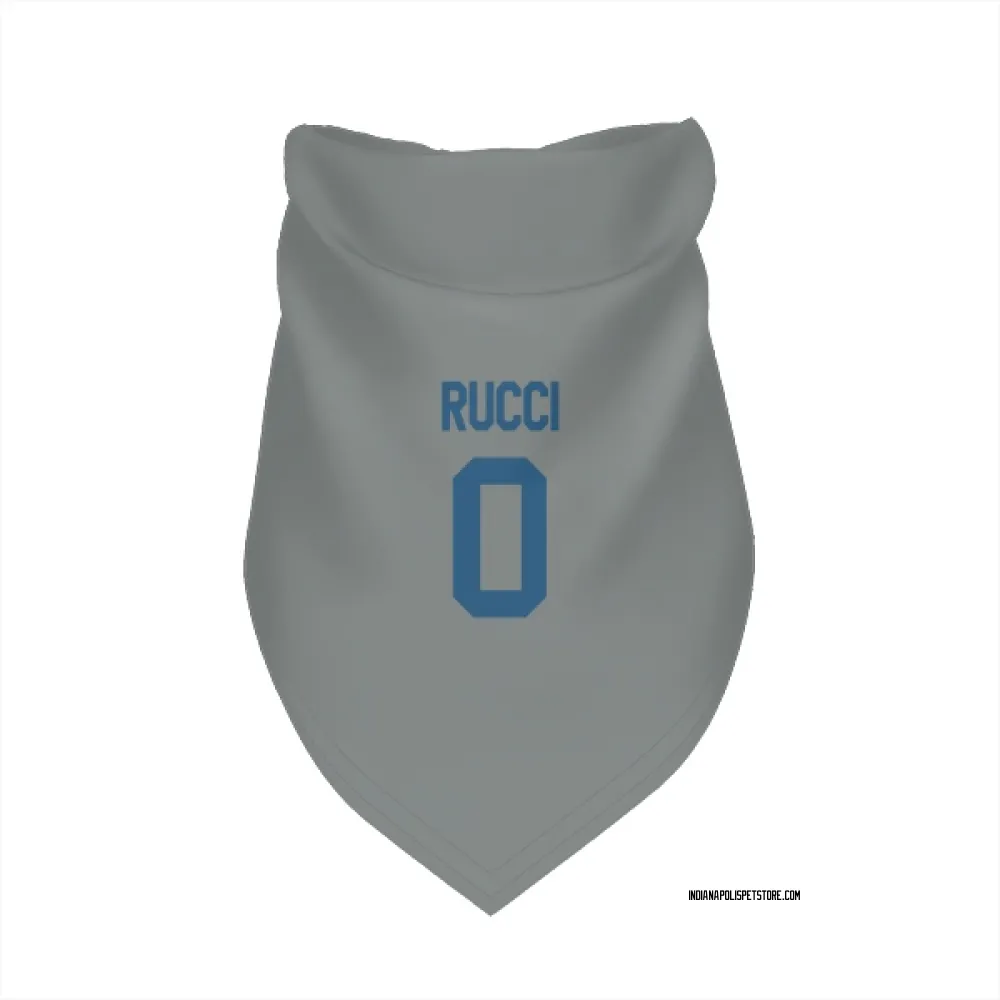 Indianapolis Colts Nolan Rucci Gray Pet Bandana for Dog & Cat