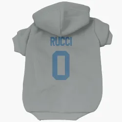 Indianapolis Colts Nolan Rucci Gray Pet Hoodie for Dog & Cat