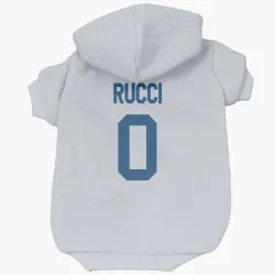 Indianapolis Colts Nolan Rucci White Pet Hoodie for Dog & Cat