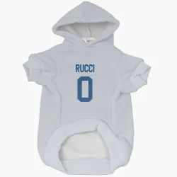 Indianapolis Colts Nolan Rucci White Pet Hoodie for Dog & Cat