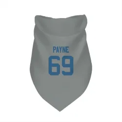 Indianapolis Colts Pheldarius Payne Gray Pet Bandana for Dog & Cat