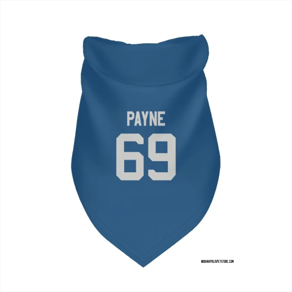 Indianapolis Colts Pheldarius Payne Royal Pet Bandana for Dog & Cat