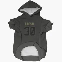 Indianapolis Colts Phillip Lindsay Black Service Pet Hoodie for Dog & Cat