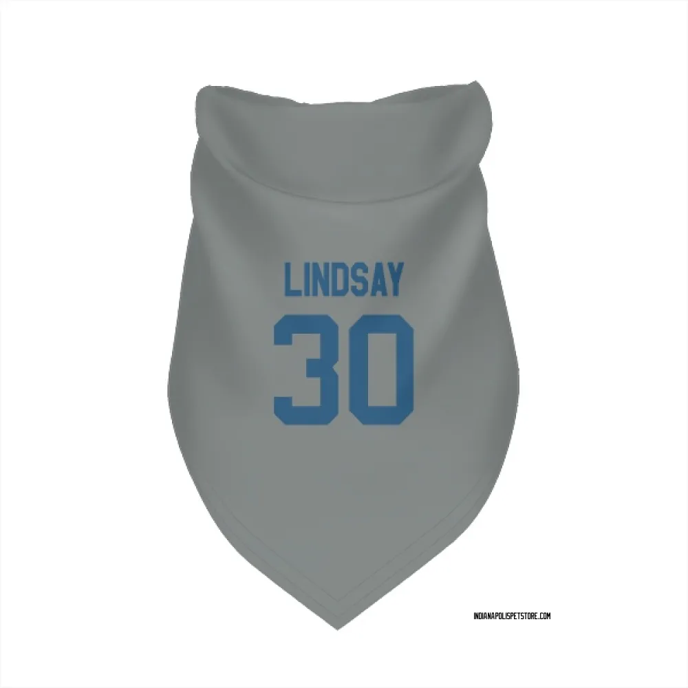 Indianapolis Colts Phillip Lindsay Gray Pet Bandana for Dog & Cat