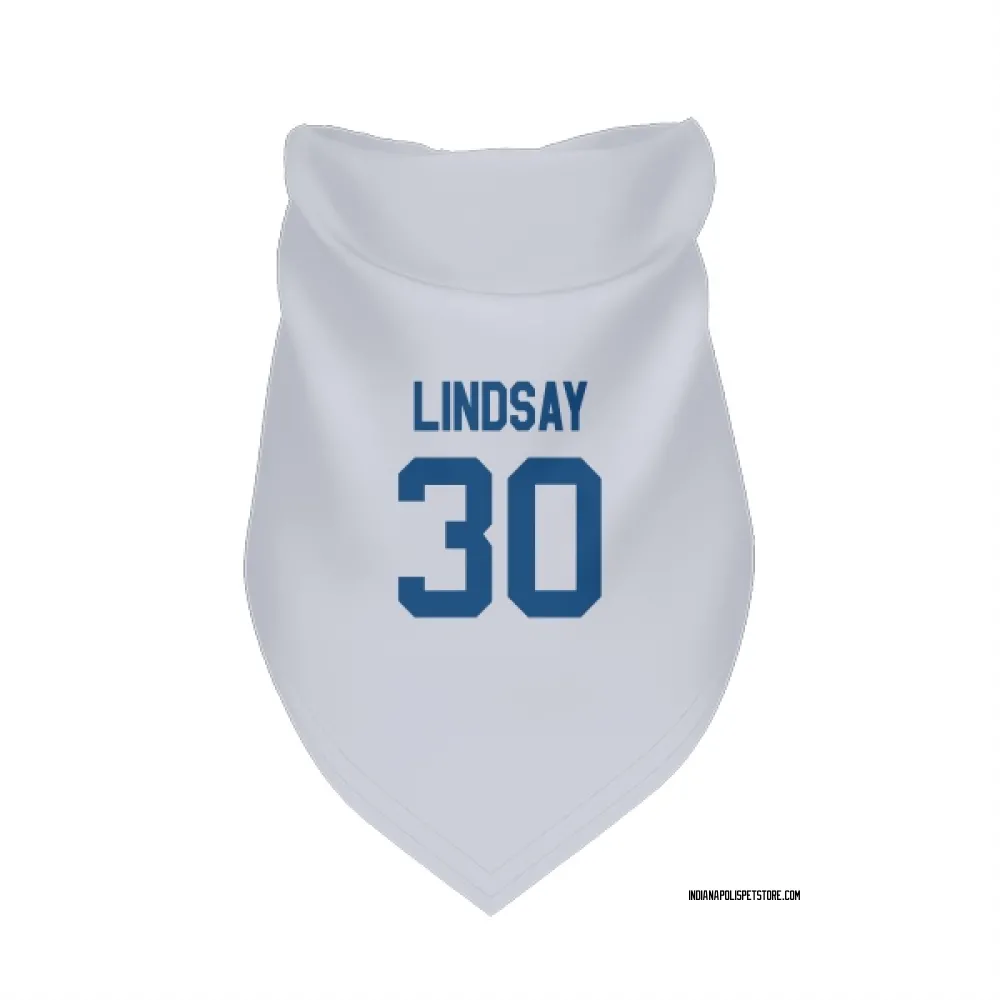 Indianapolis Colts Phillip Lindsay White Pet Bandana for Dog & Cat