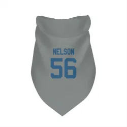 Indianapolis Colts Quenton Nelson Gray Pet Bandana for Dog & Cat