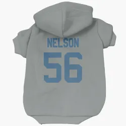 Indianapolis Colts Quenton Nelson Gray Pet Hoodie for Dog & Cat