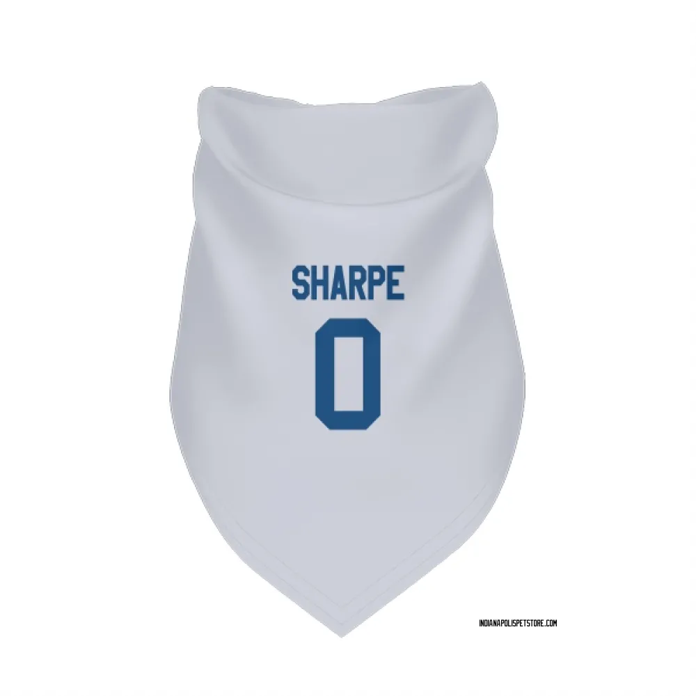 Indianapolis Colts Raylen Sharpe White Pet Bandana for Dog & Cat