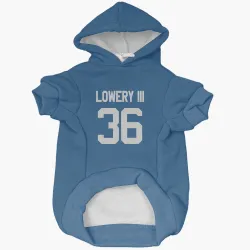 Indianapolis Colts Reuben Lowery III Royal Pet Hoodie for Dog & Cat