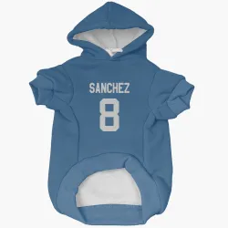 Indianapolis Colts Rigoberto Sanchez Royal Pet Hoodie for Dog & Cat