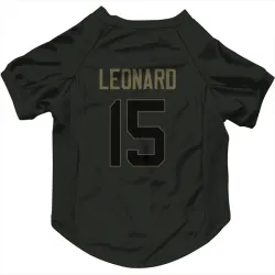 Indianapolis Colts Riley Leonard Black Service Pet Jersey for Dog & Cat