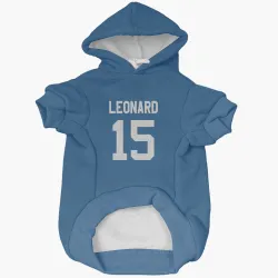 Indianapolis Colts Riley Leonard Royal Pet Hoodie for Dog & Cat
