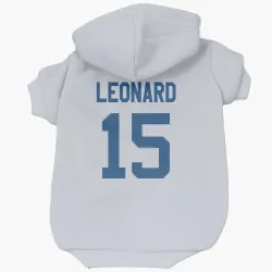 Indianapolis Colts Riley Leonard White Pet Hoodie for Dog & Cat