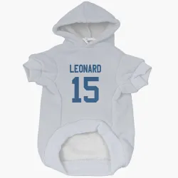 Indianapolis Colts Riley Leonard White Pet Hoodie for Dog & Cat