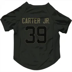 Indianapolis Colts Rob Carter Jr. Black Service Pet Jersey for Dog & Cat