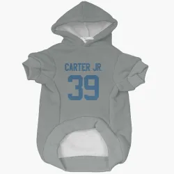 Indianapolis Colts Rob Carter Jr. Gray Pet Hoodie for Dog & Cat