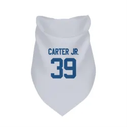 Indianapolis Colts Rob Carter Jr. White Pet Bandana for Dog & Cat