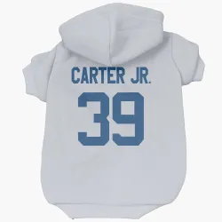 Indianapolis Colts Rob Carter Jr. White Pet Hoodie for Dog & Cat