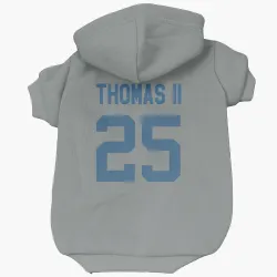 Indianapolis Colts Rodney Thomas II Gray Pet Hoodie for Dog & Cat
