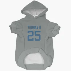 Indianapolis Colts Rodney Thomas II Gray Pet Hoodie for Dog & Cat