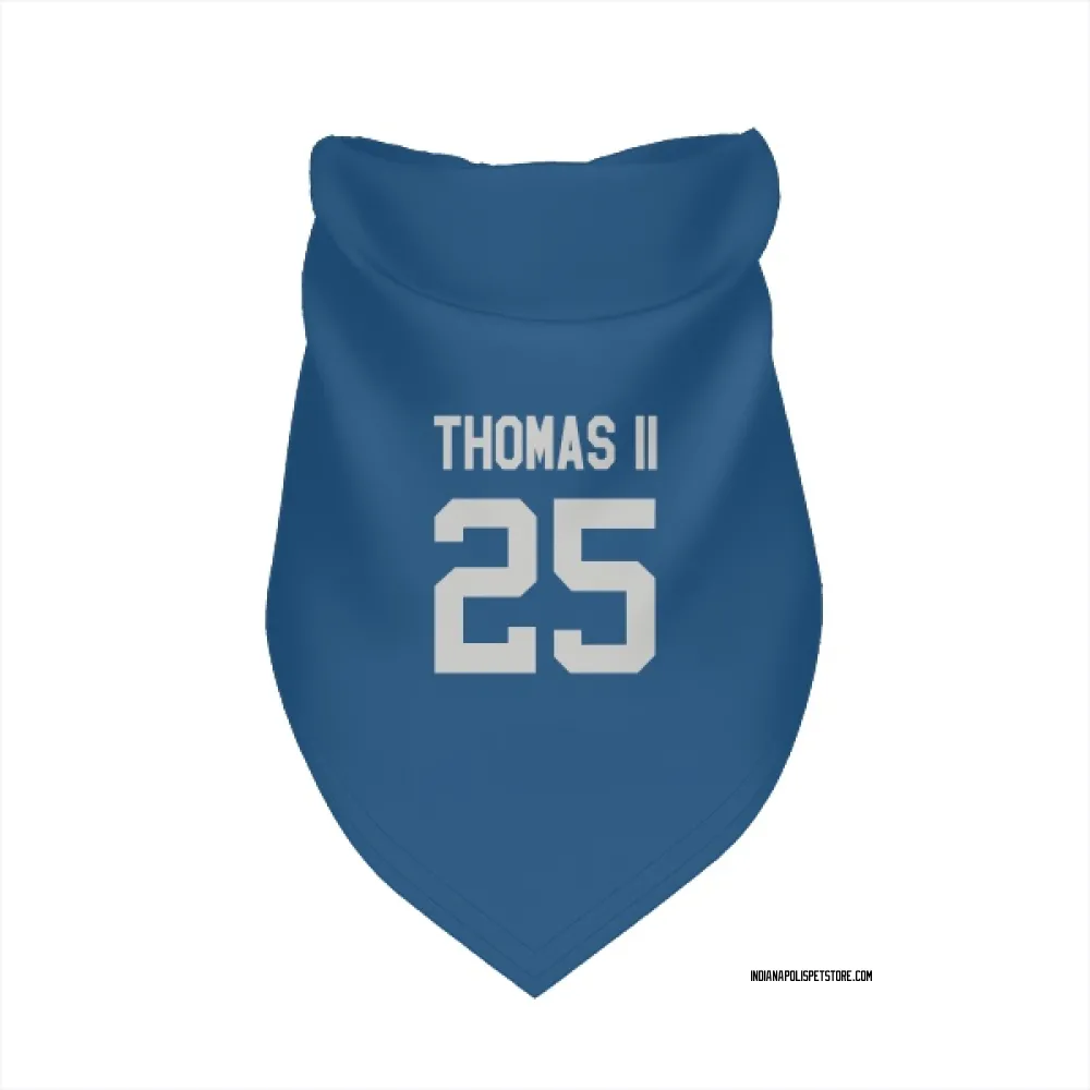 Indianapolis Colts Rodney Thomas II Royal Pet Bandana for Dog & Cat