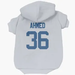 Indianapolis Colts Salvon Ahmed White Pet Hoodie for Dog & Cat
