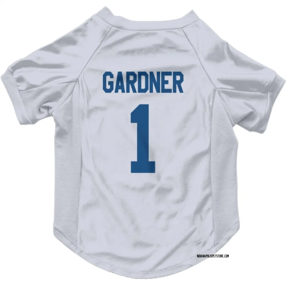 Indianapolis Colts Sauce Gardner White Pet Jersey for Dog & Cat