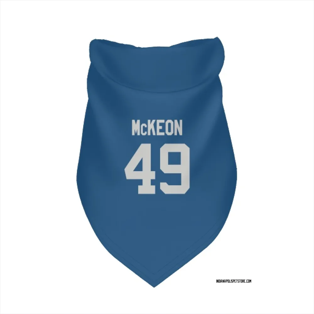 Indianapolis Colts Sean McKeon Royal Pet Bandana for Dog & Cat