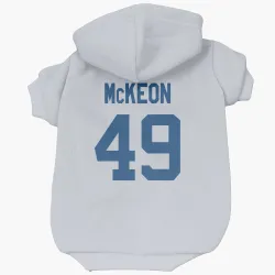 Indianapolis Colts Sean McKeon White Pet Hoodie for Dog & Cat