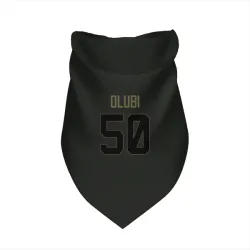 Indianapolis Colts Segun Olubi Black Service Pet Bandana for Dog & Cat