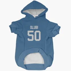 Indianapolis Colts Segun Olubi Royal Pet Hoodie for Dog & Cat