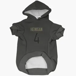 Indianapolis Colts Seth Henigan Black Service Pet Hoodie for Dog & Cat