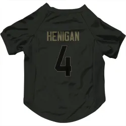 Indianapolis Colts Seth Henigan Black Service Pet Jersey for Dog & Cat