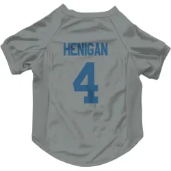 Indianapolis Colts Seth Henigan Gray Pet Jersey for Dog & Cat