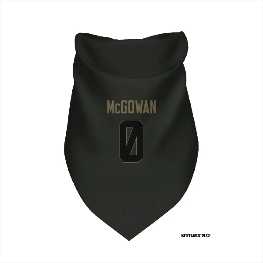 Indianapolis Colts Seth McGowan Black Service Pet Bandana for Dog & Cat