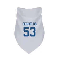 Indianapolis Colts Solomon DeShields White Pet Bandana for Dog & Cat