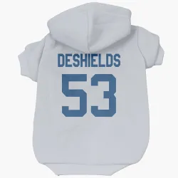 Indianapolis Colts Solomon DeShields White Pet Hoodie for Dog & Cat