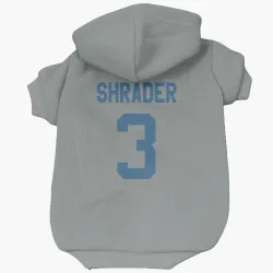 Indianapolis Colts Spencer Shrader Gray Pet Hoodie for Dog & Cat