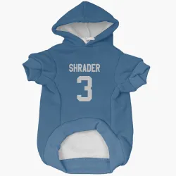 Indianapolis Colts Spencer Shrader Royal Pet Hoodie for Dog & Cat